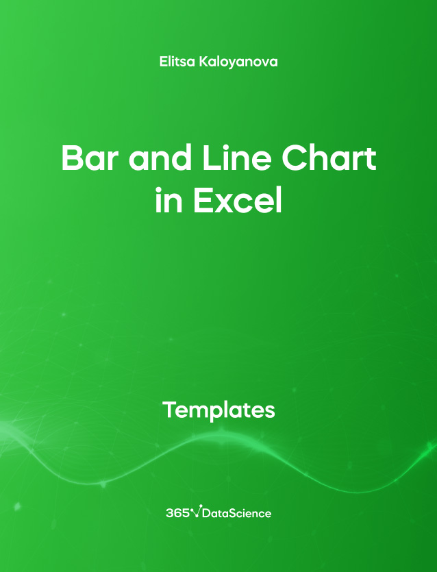 Bar and Line Chart in Excel Template 365 Data Science