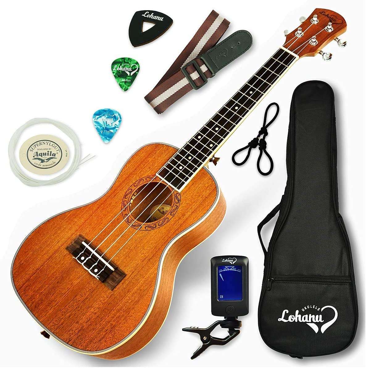Ukulele Concert Size Bundle 365 Gift Guide