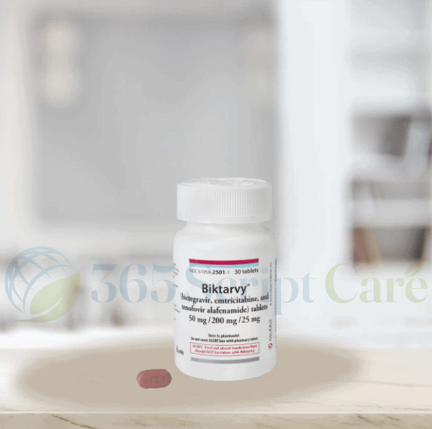 Biktarvy 50mg/200mg/25mg treat HIV1 Benefits & Side Effects 365 Script Care