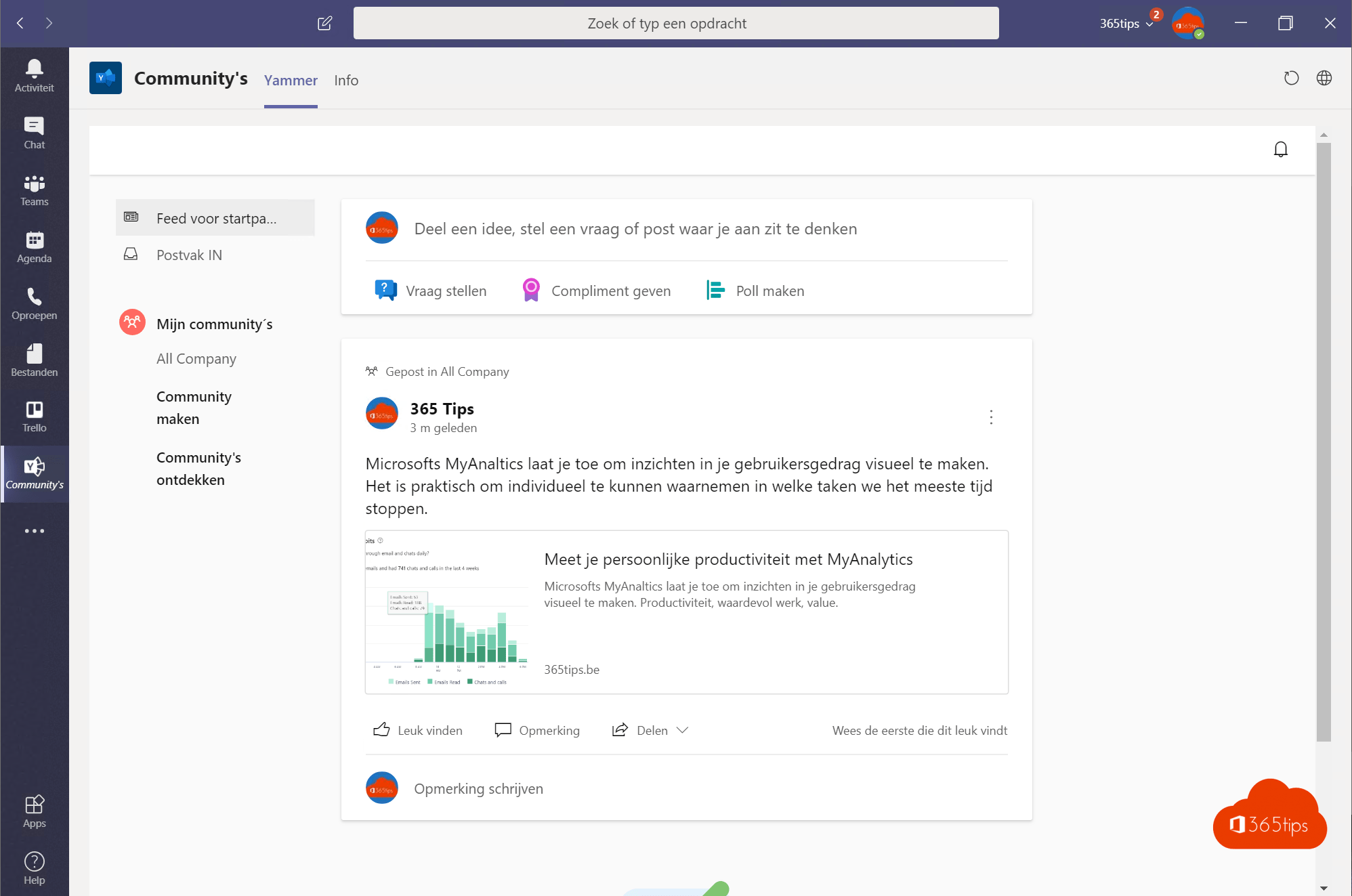 Yammer Desktop App