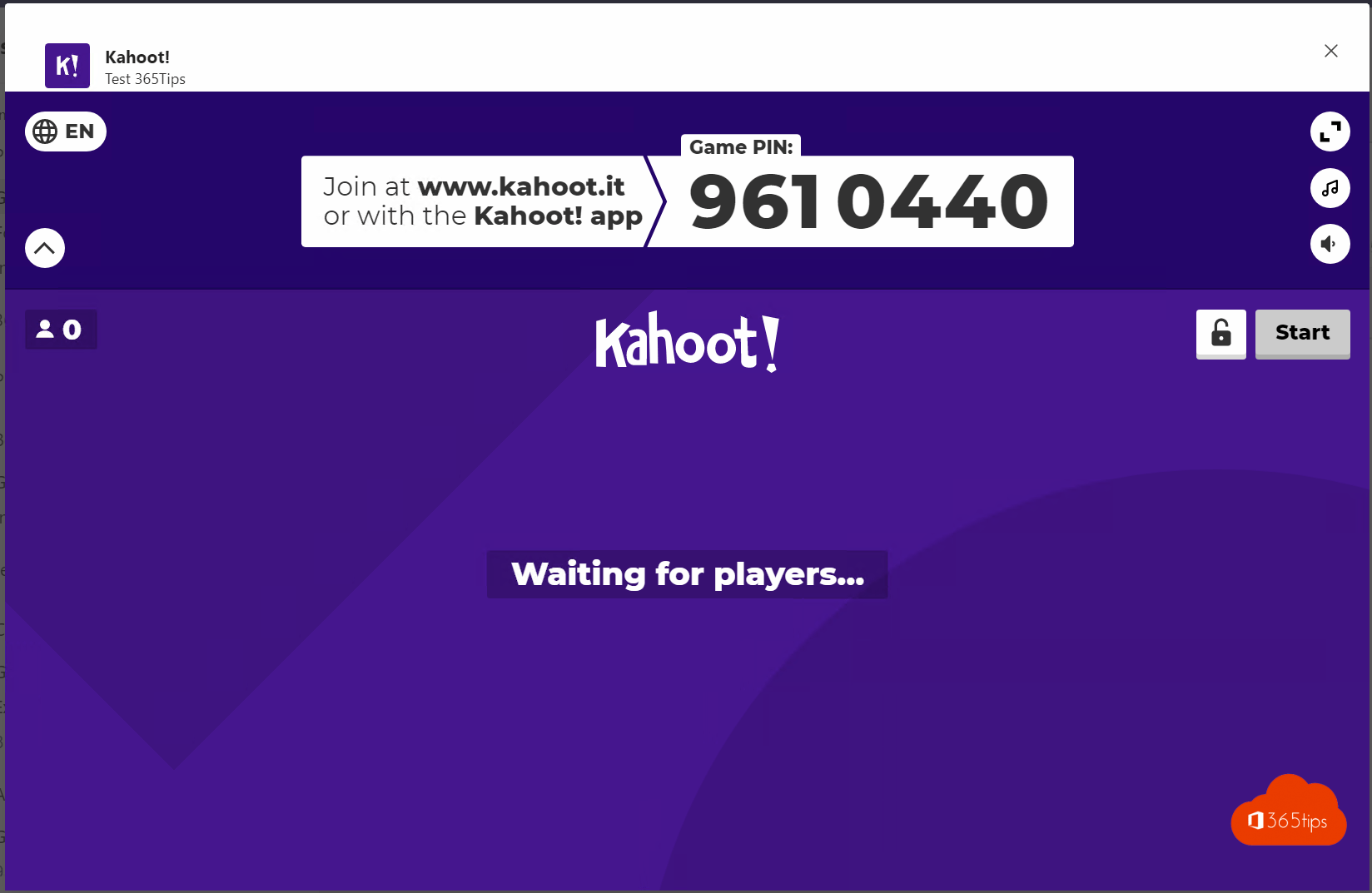 Kahoot Code