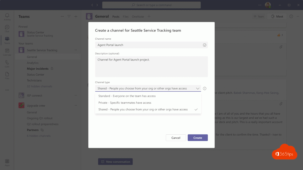 How to activate and use shared channels in Microsoft Teams (Teams Connect)