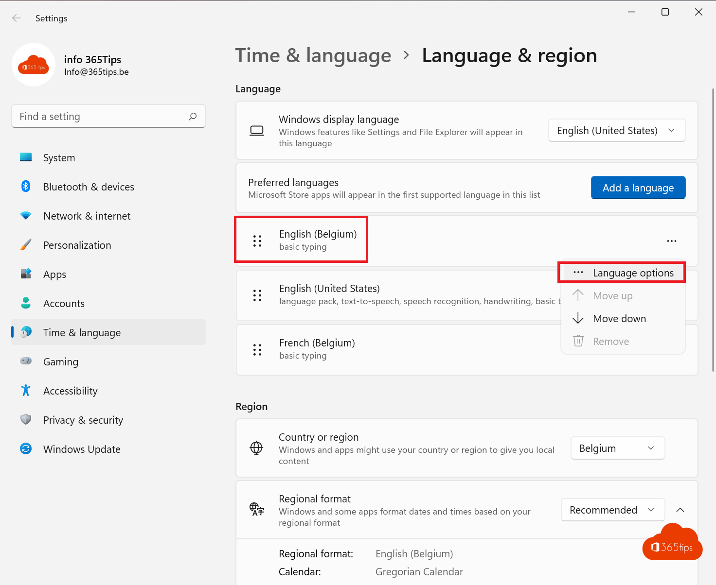 Hoe zet je jouw toetsenbord van QWERTY naar AZERTY in Windows 11