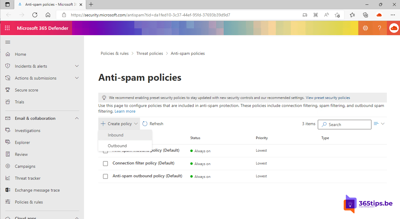 🔒 How to whitelist an email domain in 2 steps in Microsoft Office 365