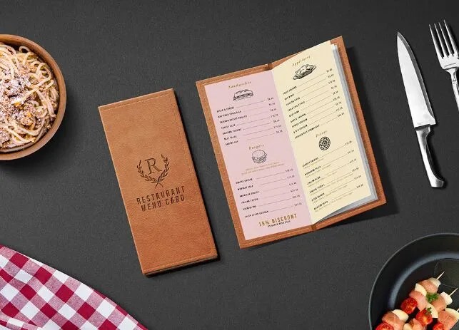 Download 7 Best Free Restaurant Menu Mockups For Restaurant ...