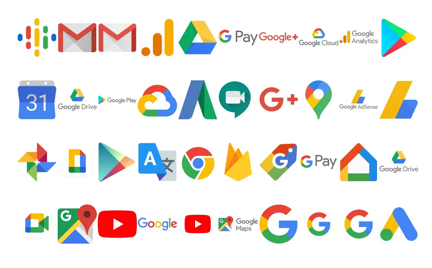 40+ Google Logos & Product Icons For Free Download 365  Resources