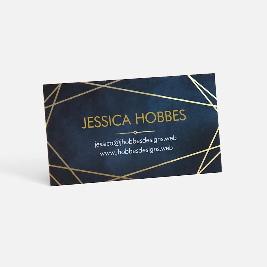 Foil Accent Business Cards