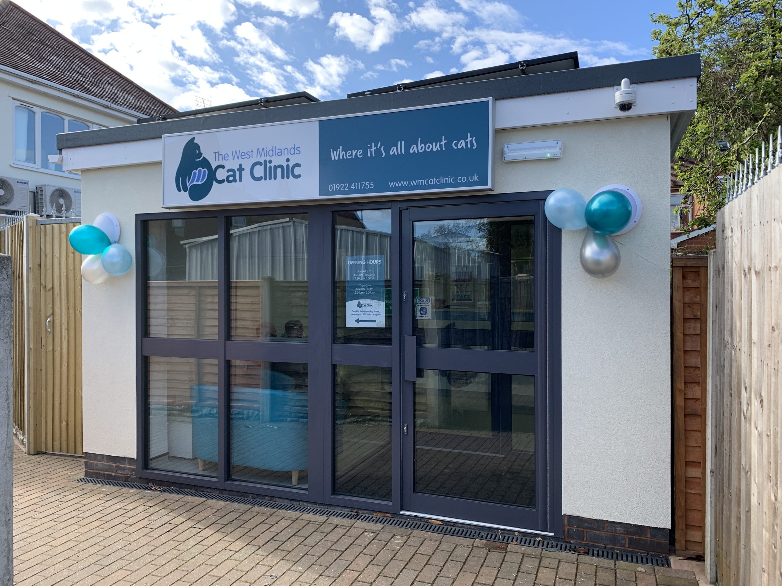 The West Midlands Cat Clinic is open! 387 Vets