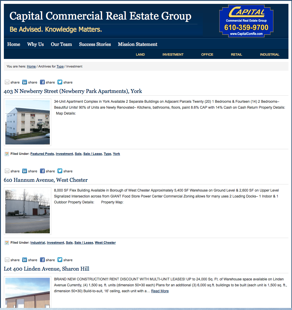 Capital Commercial Real Estate Group 38solutions