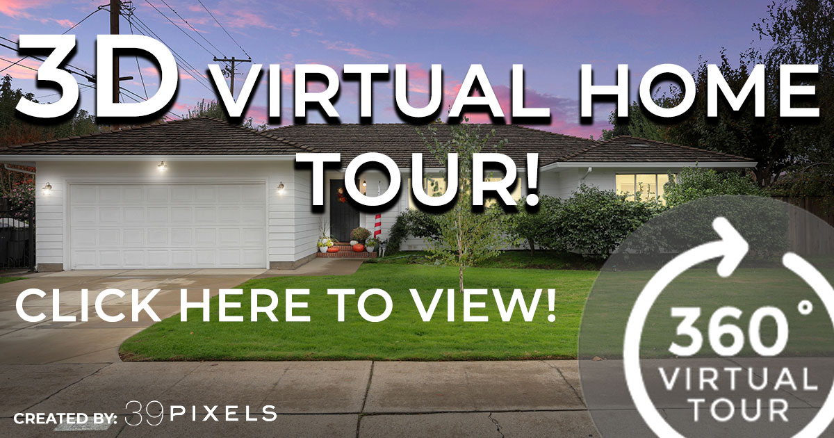 3D Virtual Tour of 1110 W Locust Street Lodi, CA!