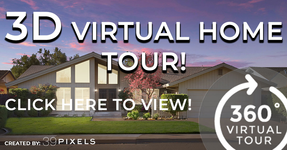 3D Virtual Tour of 2138 W Vine Street Lodi, CA!