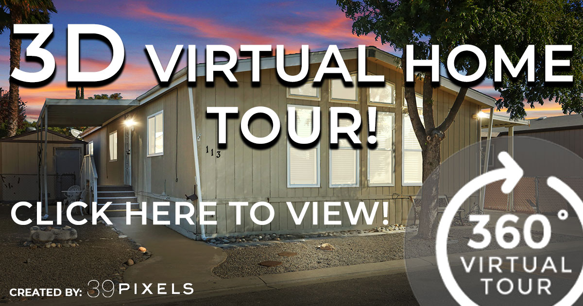 3D Virtual Tour of 5901 Newbrook Cir 113 Riverbank, CA!