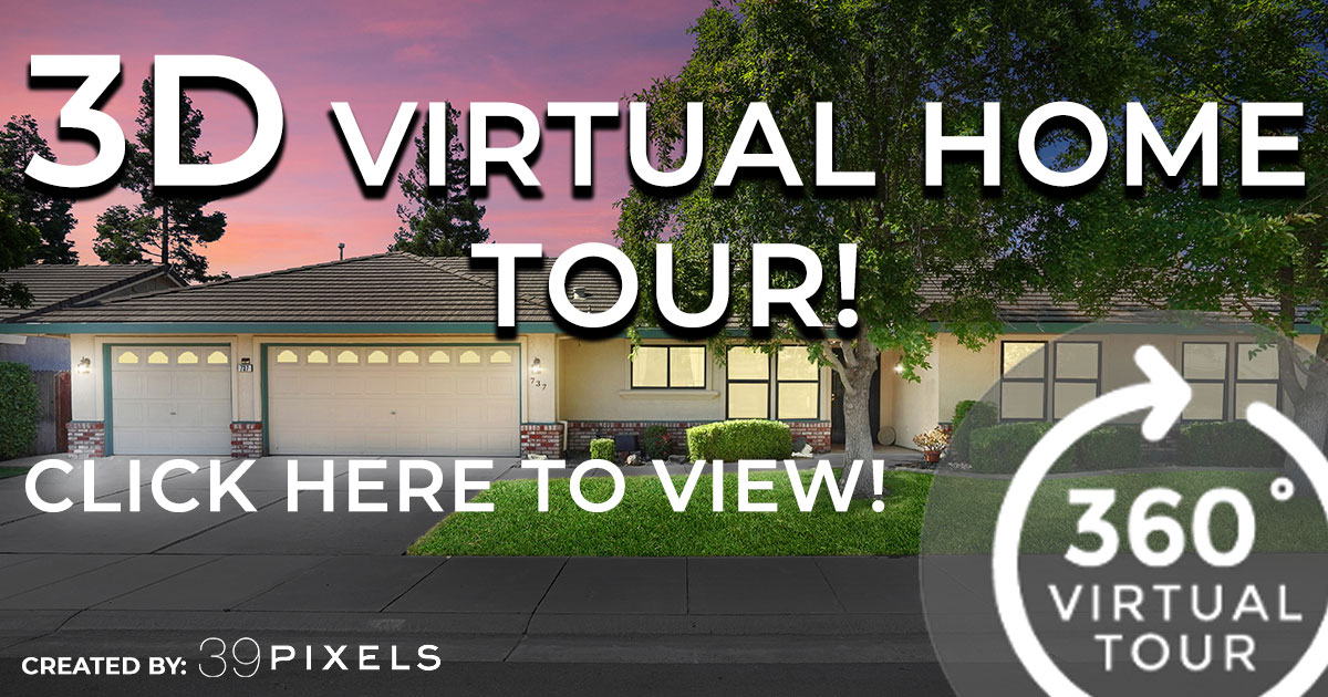 3D Virtual Tour of 737 Lake Canyon Avenue Galt CA!
