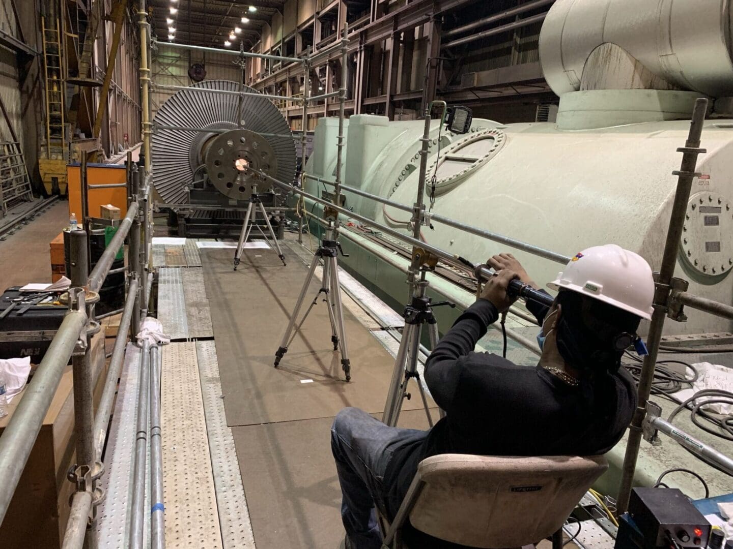 Borescope Inspection of Turbine and Generator Rotors 3angles