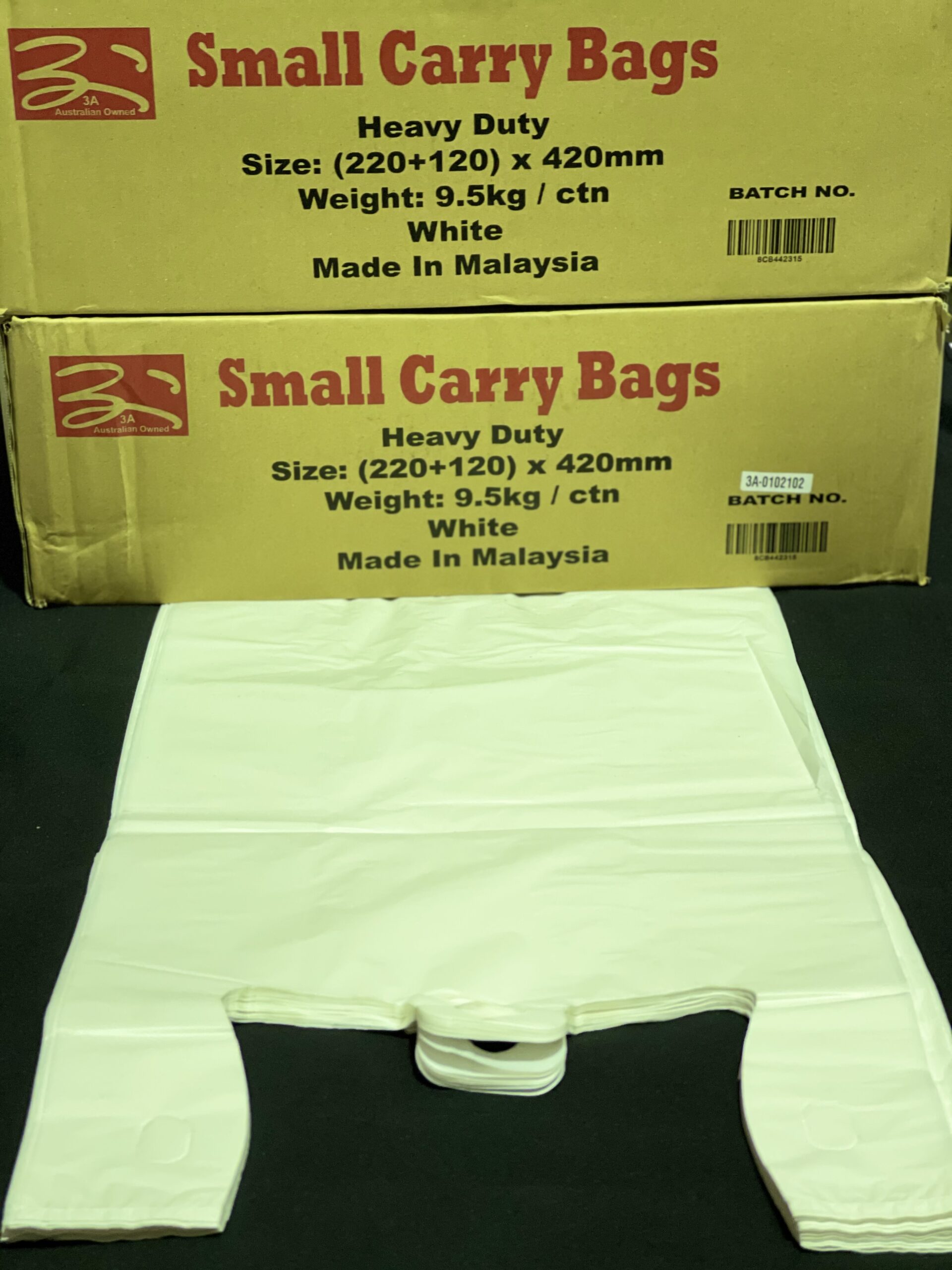 Plastic Carry Bags 3apackaging