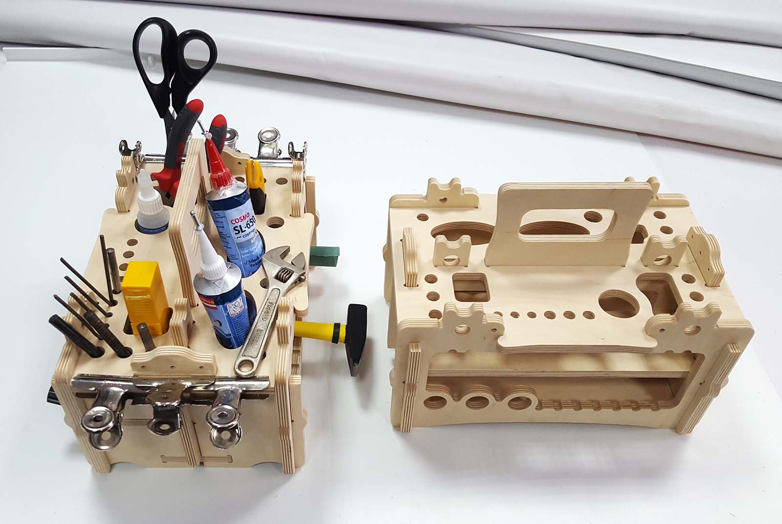 Amazing Tool Organizer Lasercut Free Vector cdr Download 3axis.co