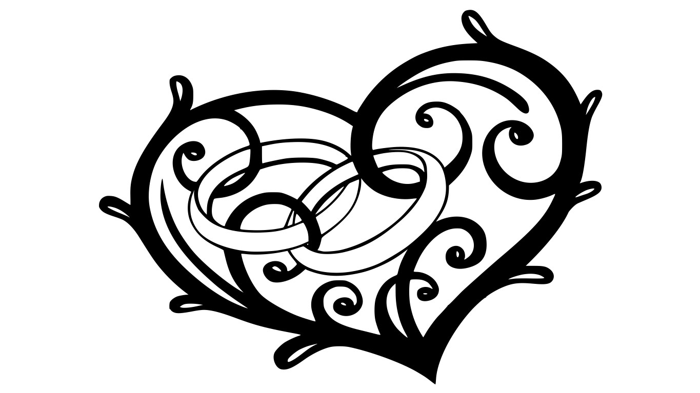 Engagement Ring In Heart Vector Free Vector cdr Download 3axis.co