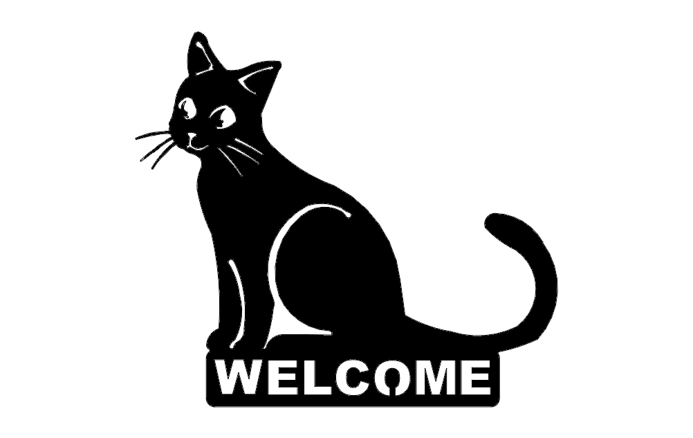 Cat dxf File Free Download 3axis.co