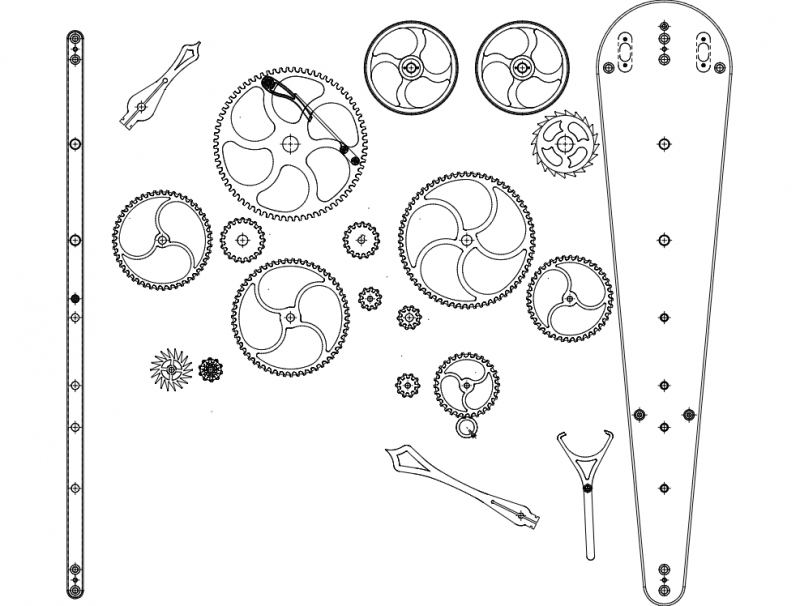 Clock 2003 dxf File Free Download 3axis.co