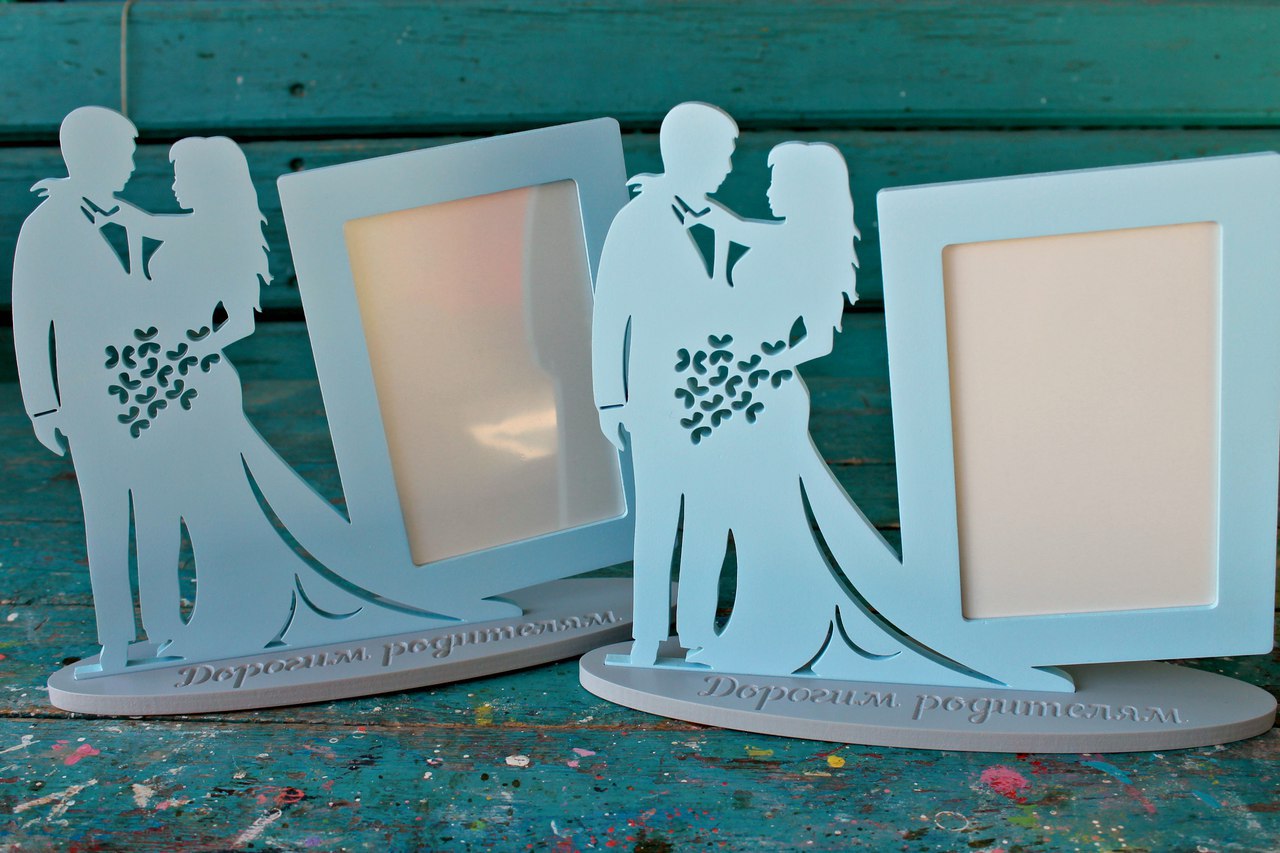 Laser Cut Couple Picture Frame Free Vector cdr Download 3axis.co