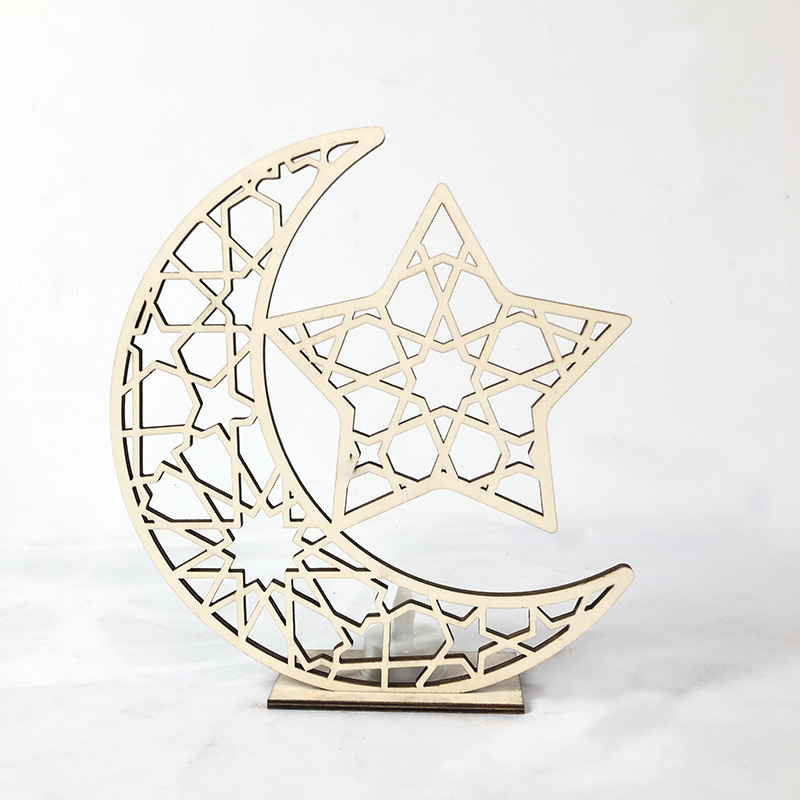 Laser Cut Ramadan Decorations Wooden Ornaments DXF File Free Download 3axis.co
