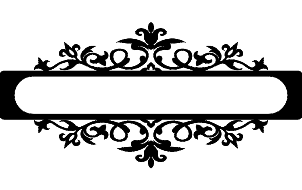 Flower Scroll dxf File Free Download 3axis.co