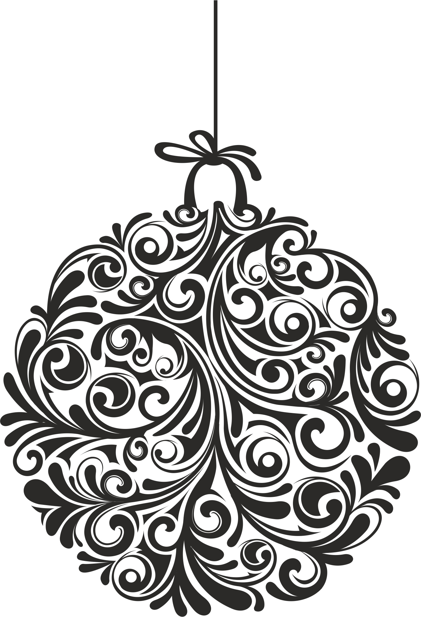 Christmas Ball Ornamental Free Vector cdr Download 3axis.co