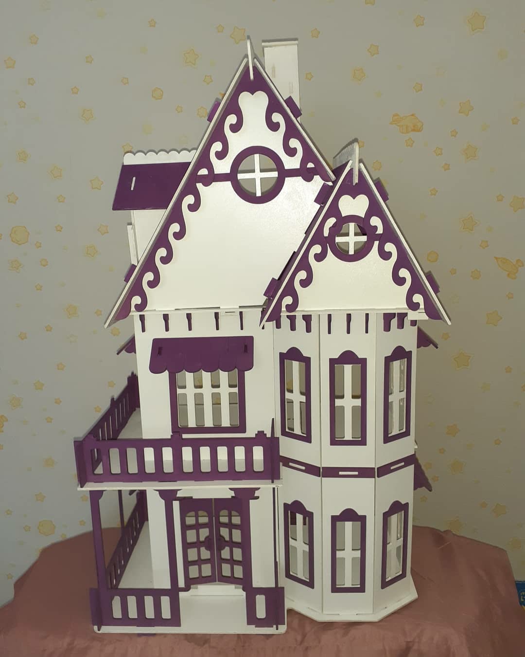 Laser Cut Wooden Toy Villa Doll House Free Vector cdr Download 3axis.co