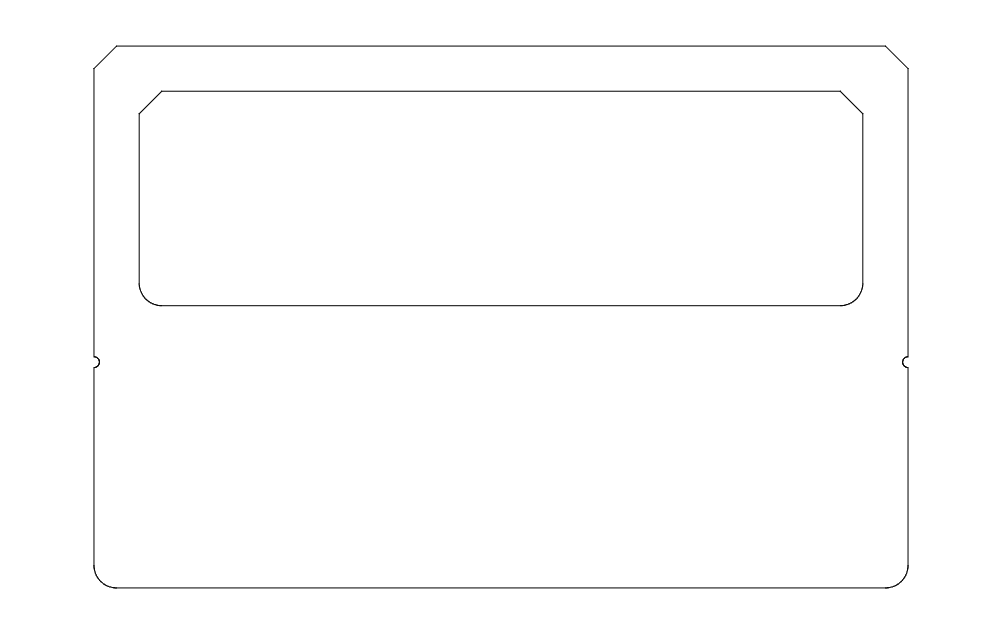 Desk Nameplate dxf File Free Download 3axis.co