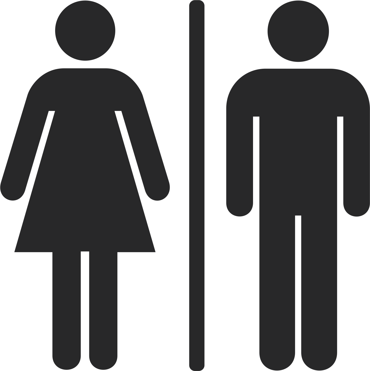 Toilet Man And Woman Sign Free Vector cdr Download 3axis.co