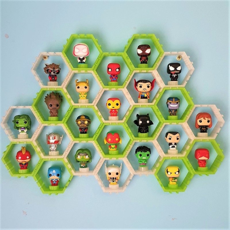 Mini Funko Pop Figure Display 3D Printer Model Download Free STL File