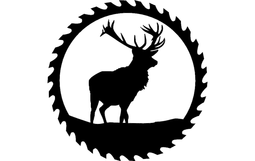 Circular Sawblade 1 dxf File Free Download 3axis.co