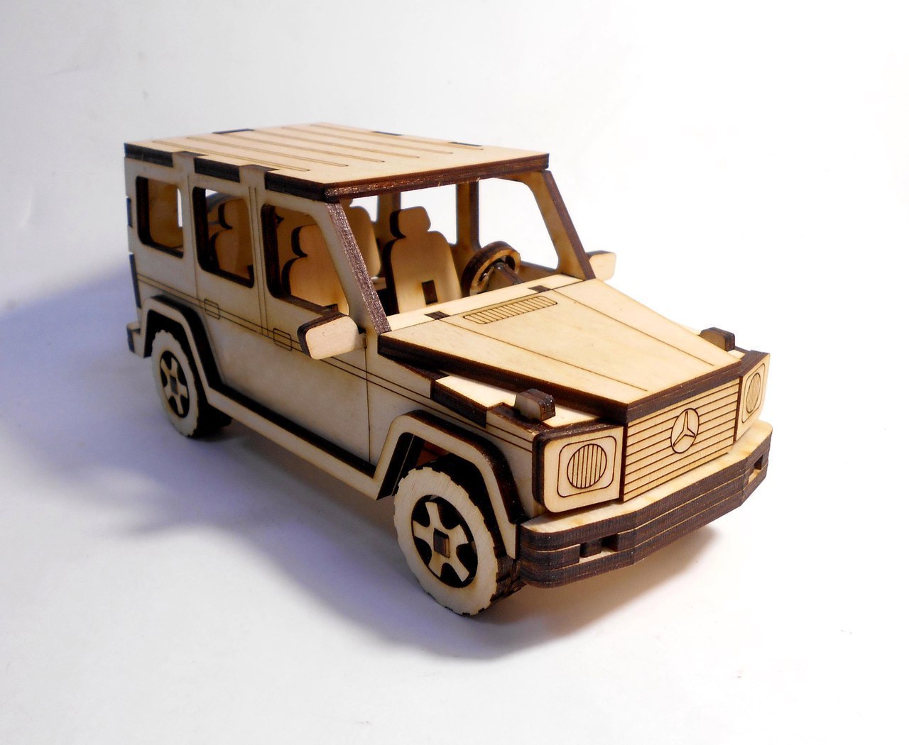 Laser Cut Mercedes Benz G Class 3D Puzzle Free Vector Cdr Download - 3Axis.co 1050_x_1280_jpg