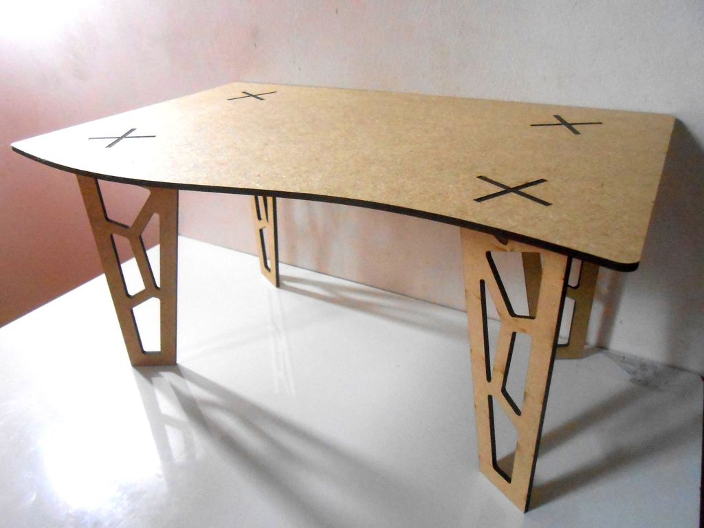 Table 3d Fancy Legs dxf File Free Download 3axis.co