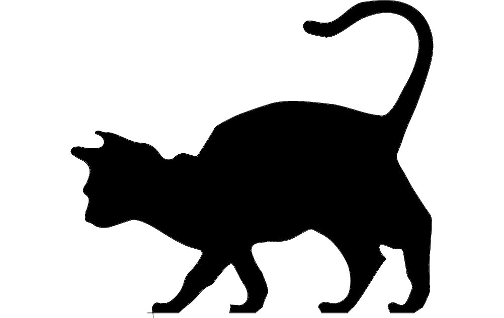 Cat dxf File Free Download 3axis.co