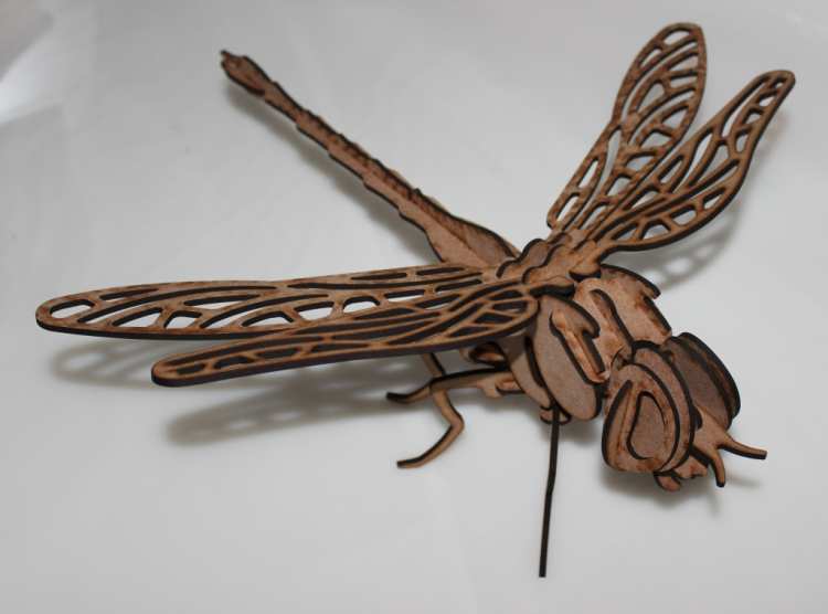 стрекоза (dragonfly) dxf File Free Download 3axis.co