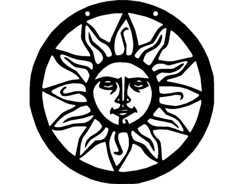 Sun dxf File Free Download 3axis.co
