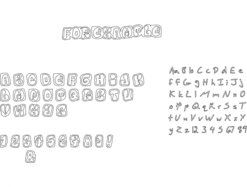 Letters Font dxf File Free Download 3axis.co