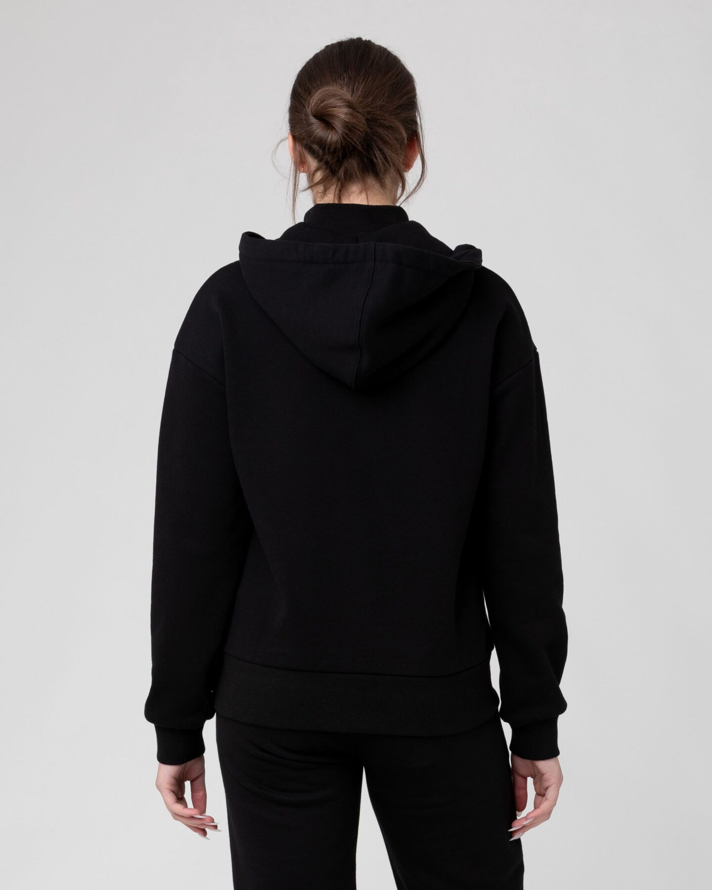 Nicky Maternity & Nursing Hoodie Black 3 Bears