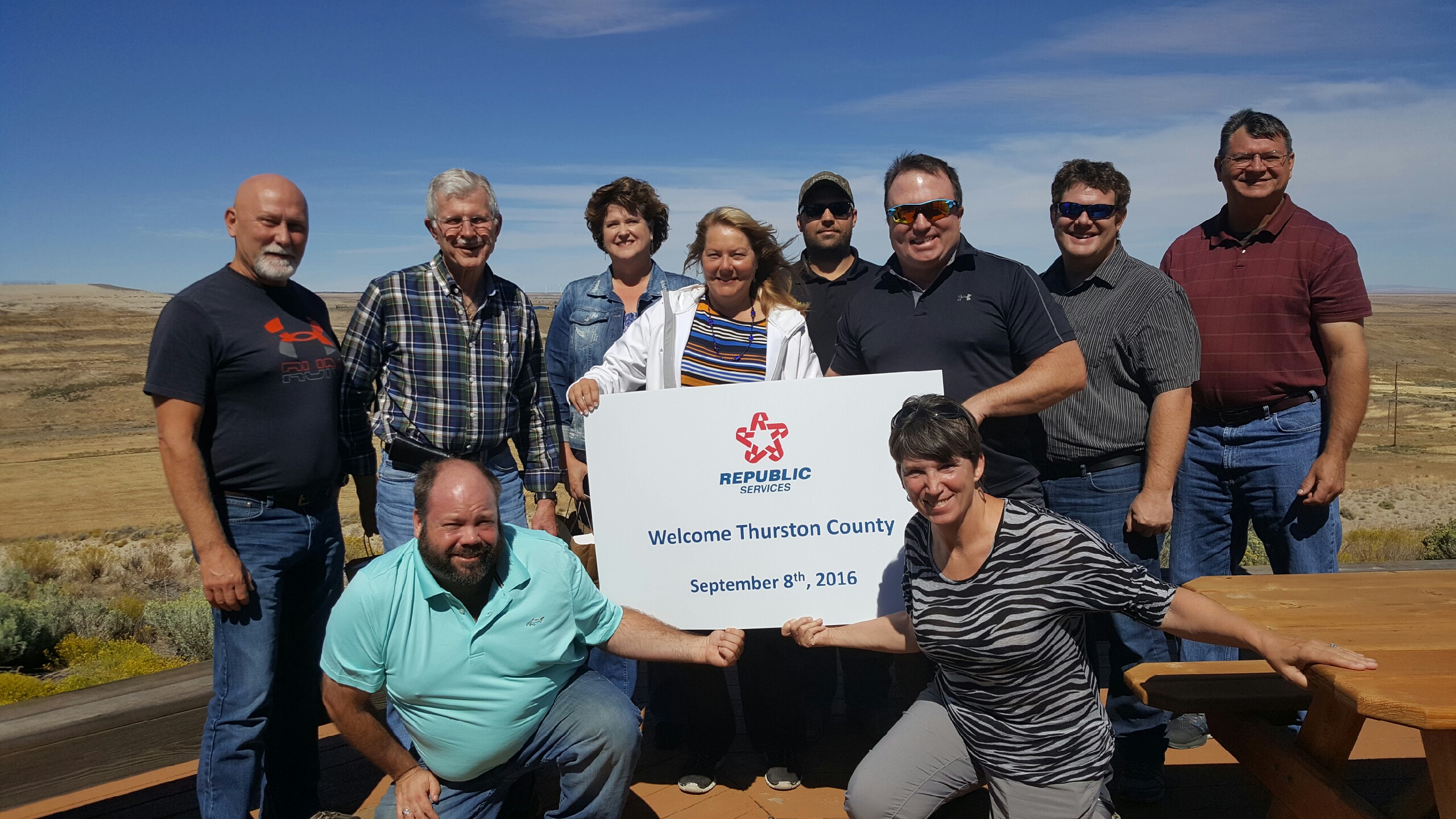 Republic Services Hosts Tour at Roosevelt Regional...