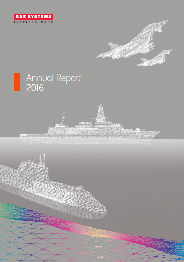 BAE Systems Publishes 2016 Annual Report and CR Summary