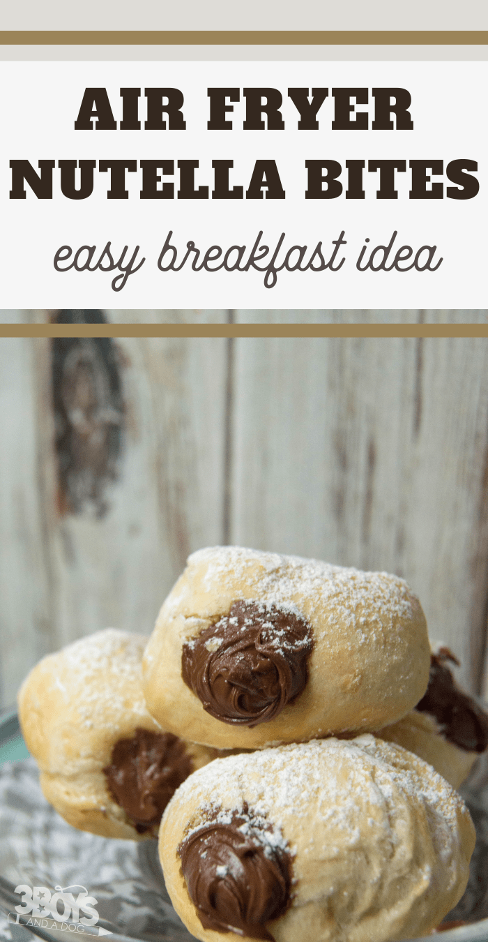 Quick & Easy Air Fryer Nutella Biscuit Bites Recipe