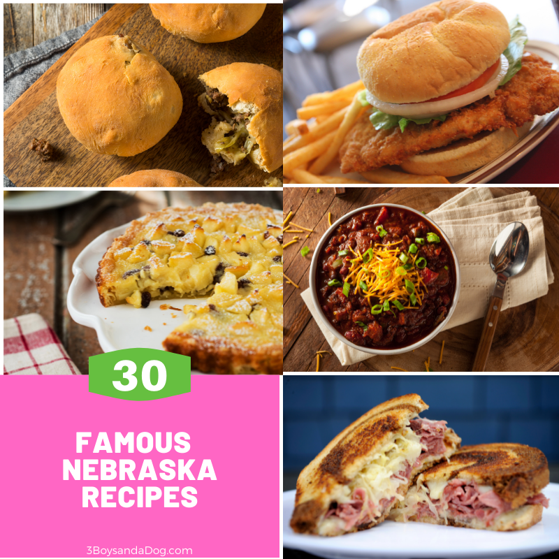Famous Nebraska Recipes Story 3 Boys and a Dog