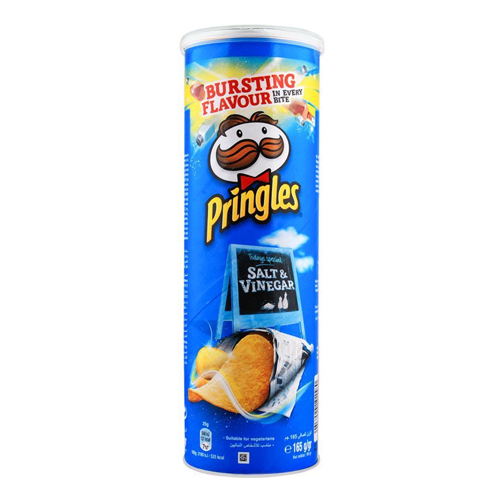 Pringles Salt Vinegar 165 g 3C Distribution