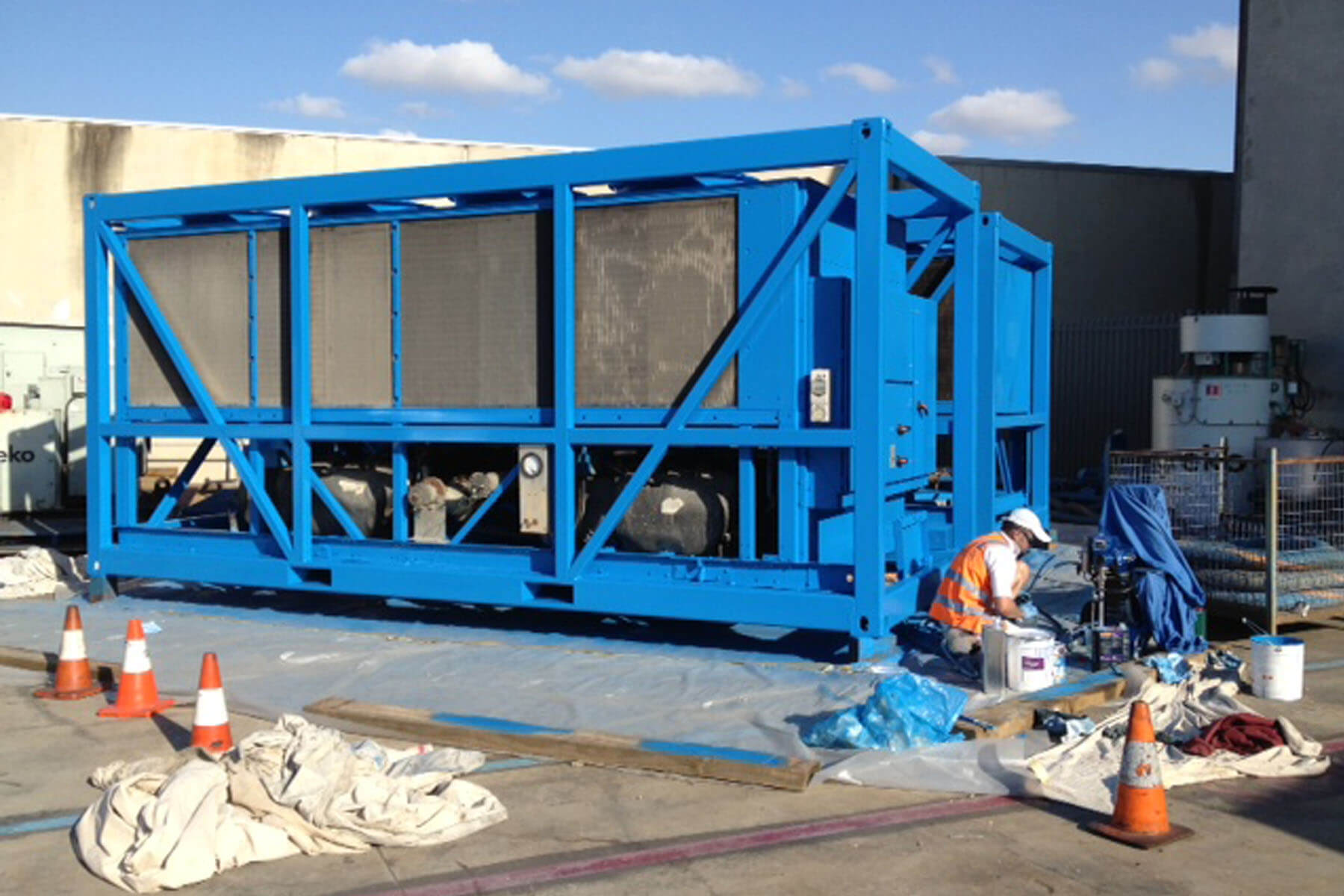 Electrostatic Painting Sydney Value For Money 3 Colours Painting