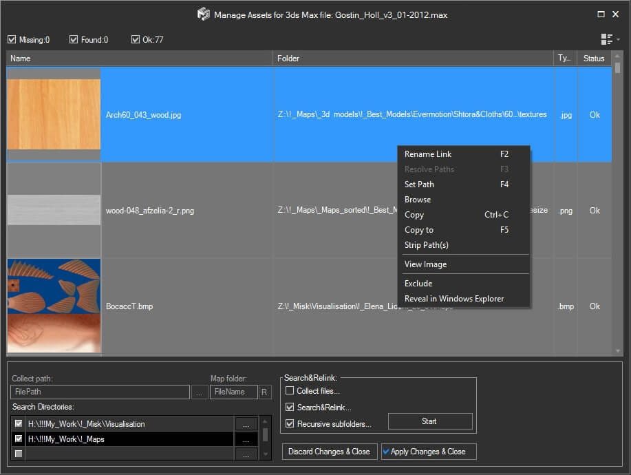 Models Manager v.1.60.00 New version of 3D Models Browser Kstudio