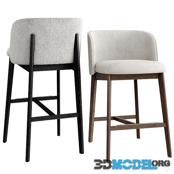 3D Model Calligaris Abrey Stool (2 options)