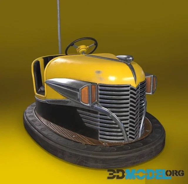 3D Model Bumper Car (PBR)