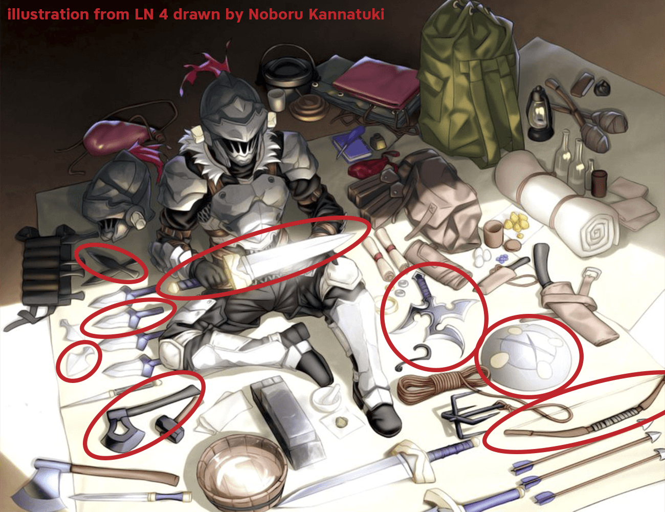 Goblin Slayer Armor and Weapons 3Demon 3D print models