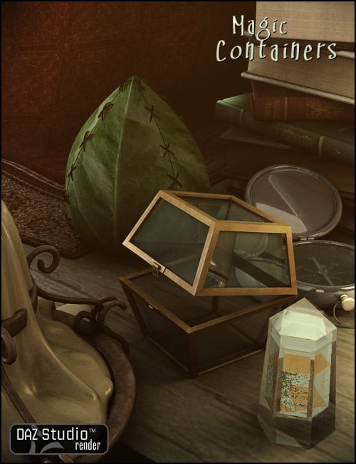 Magic Containers ⋆ Freebies Daz 3D